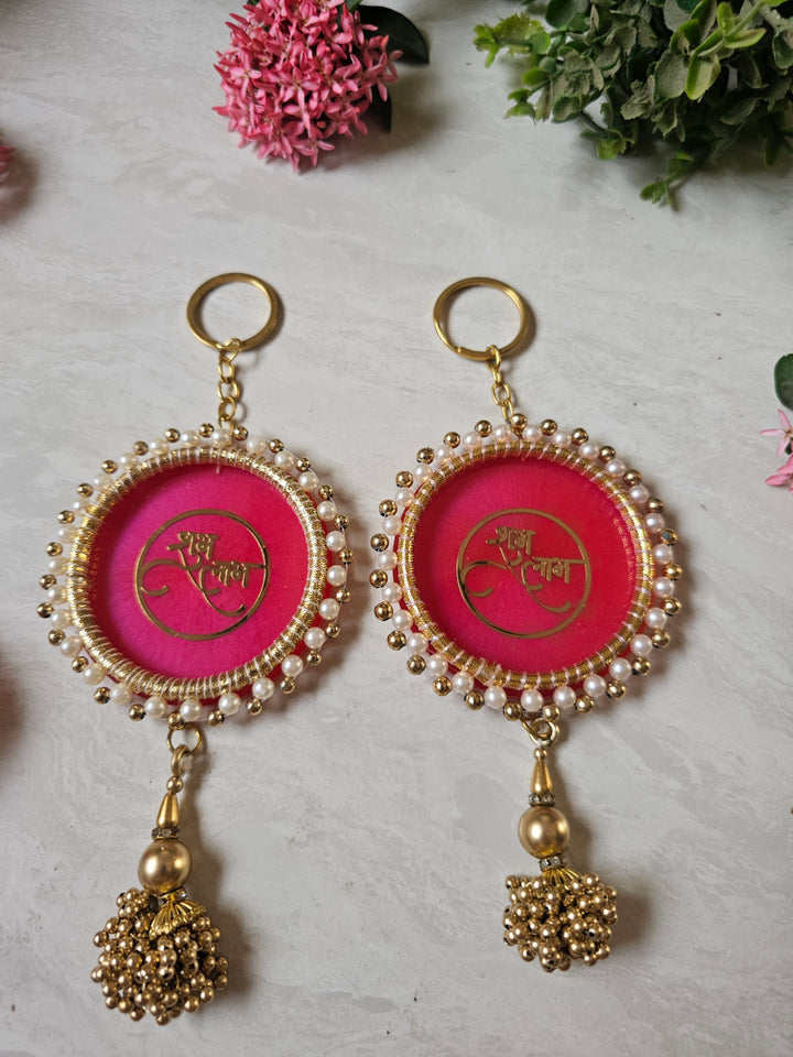 Shubh Labh hanging